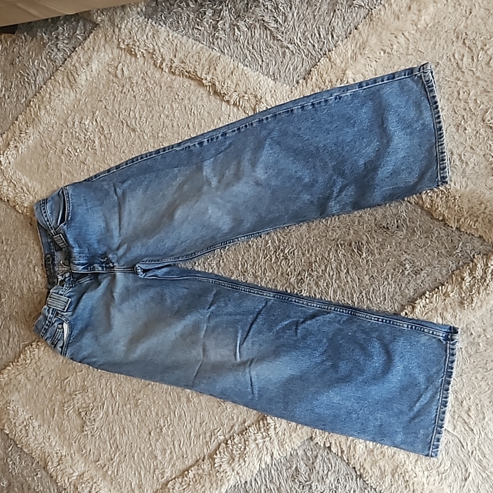 Vintage Bullhead Jeans Size 30x32 Blue Baggy Loose Fit Wide Leg Y2K